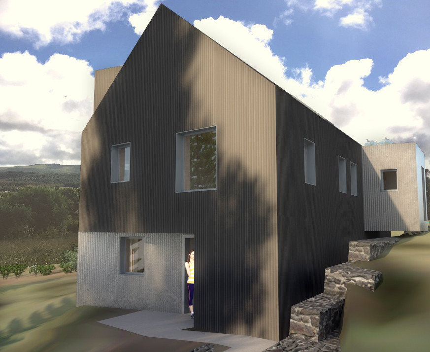 New Passive House in Tobermory